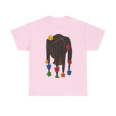 Colorful Floral Hair Tee